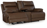 Orleans Furniture - Ashley Furniture - VonRyan Living Room - PWR REC Loveseat/CON/ADJ HDRST / Tobacco - U1040018